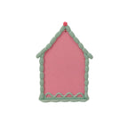 HOUSEVITAMIN LED SNOEPHUISJE POLYRESIN ROZE 13 × 13 × 18,5 CM