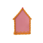 HOUSEVITAMIN LED CANDY HOUSE POLYRESIN ROZE/ORANJE 18,5 CM
