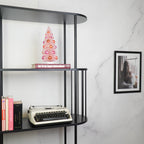 HOUSEVITAMIN DECORATIEVE KERSTBOOM SISAL/KUNSTSTOF ROZE 31 CM