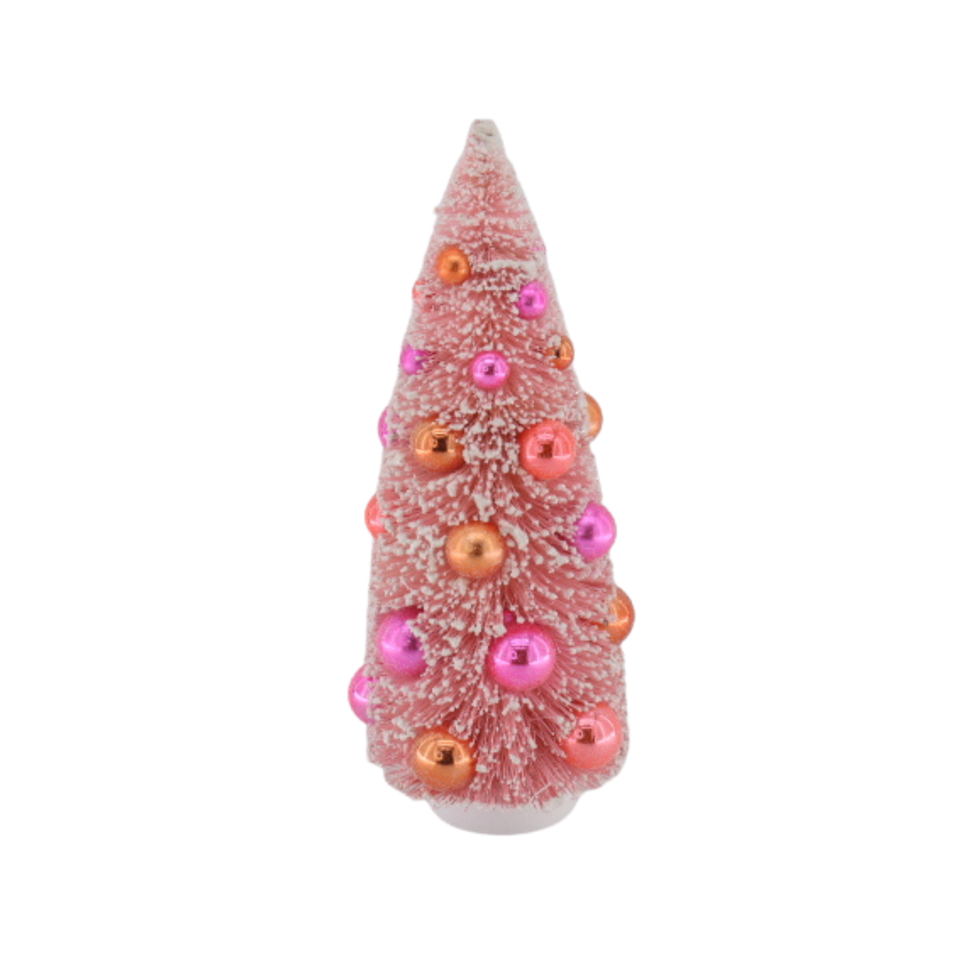 HOUSEVITAMIN DECORATIEVE KERSTBOOM SISAL/KUNSTSTOF ROZE 23 CM
