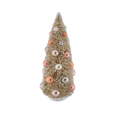 HOUSEVITAMIN DECORATIEVE KERSTBOOM SISAL/KUNSTSTOF TAUPE 31 CM