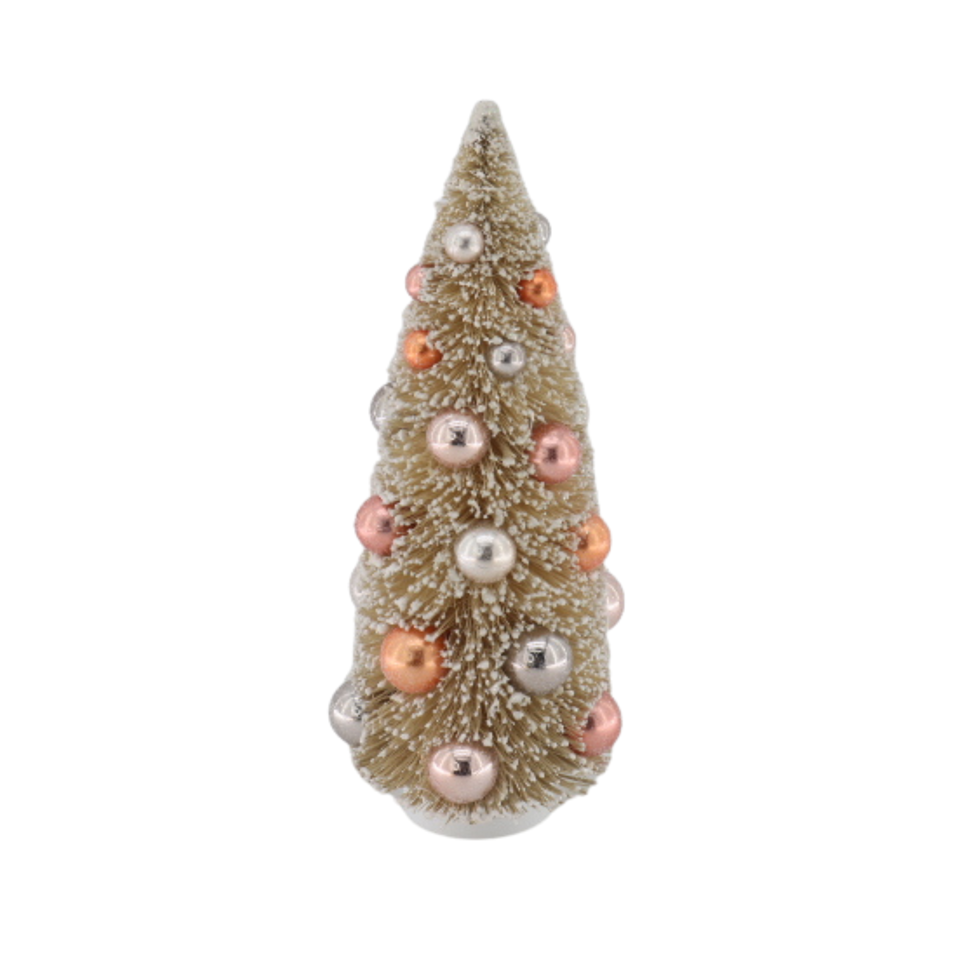 HOUSEVITAMIN DECORATIEVE KERSTBOOM SISAL/KUNSTSTOF TAUPE 23 CM
