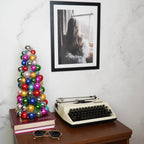 HOUSEVITAMIN DECORATIEVE KERSTBOOM KERSTBALLEN MULTICOLOR 41 CM