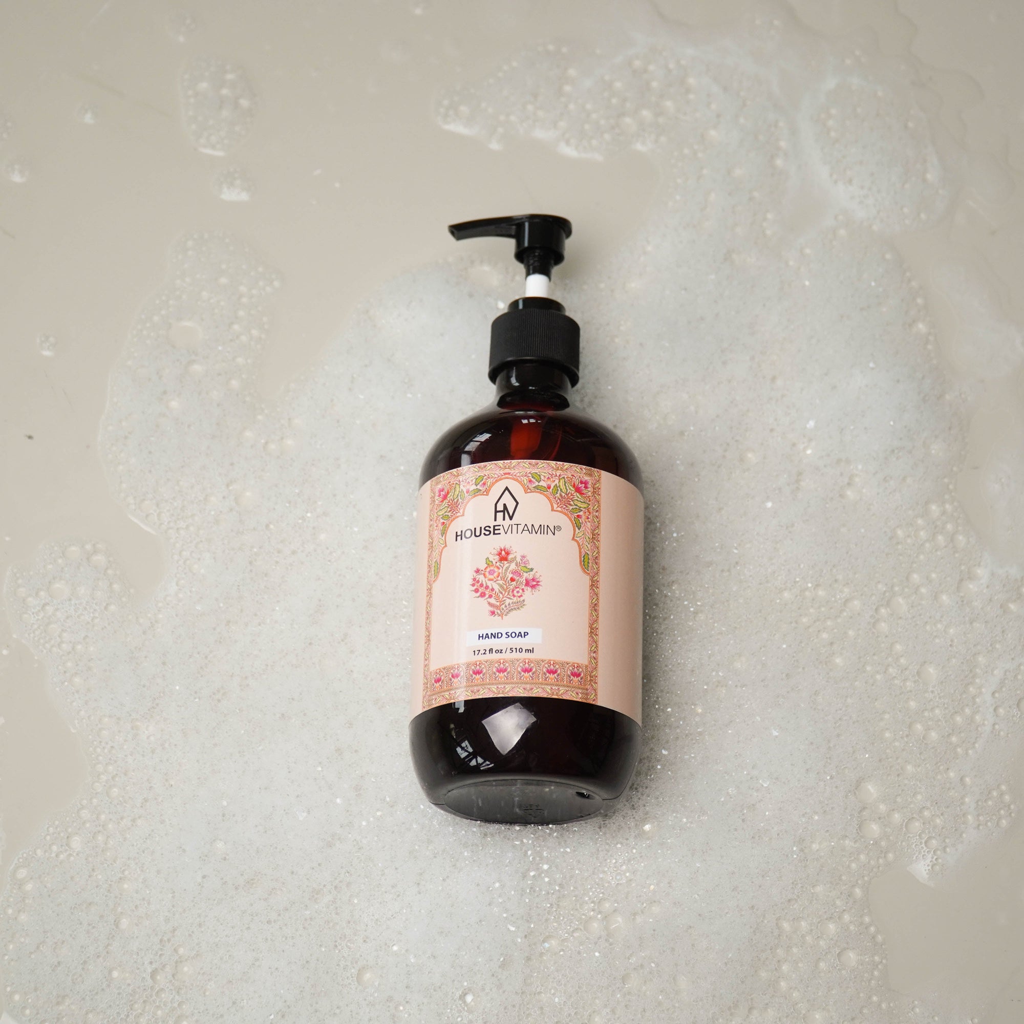 HOUSEVITAMIN HANDZEEP VEGAN AMBER 530 ML