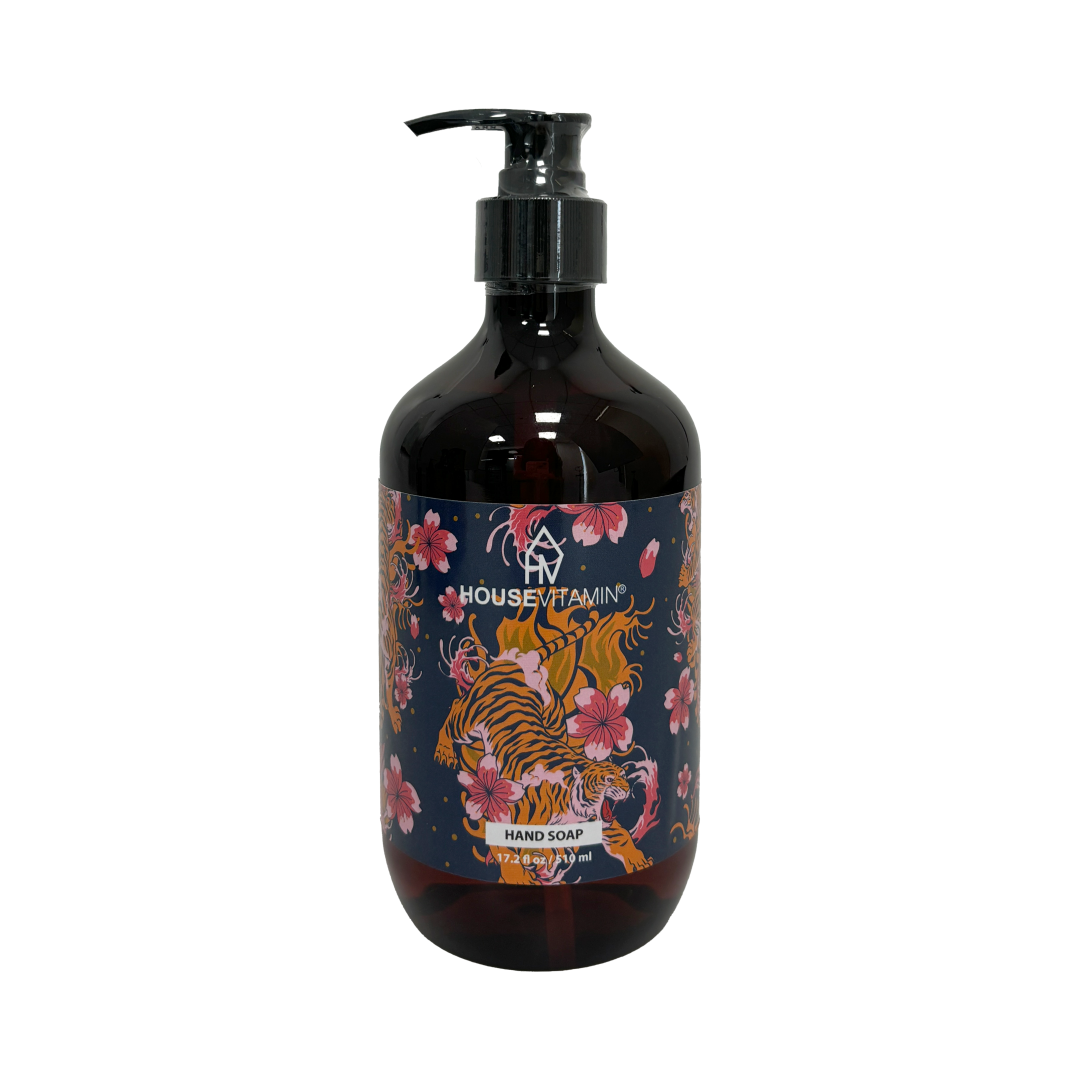 HOUSEVITAMIN HANDZEEP VEGAN WOOD & SAGE 530 ML