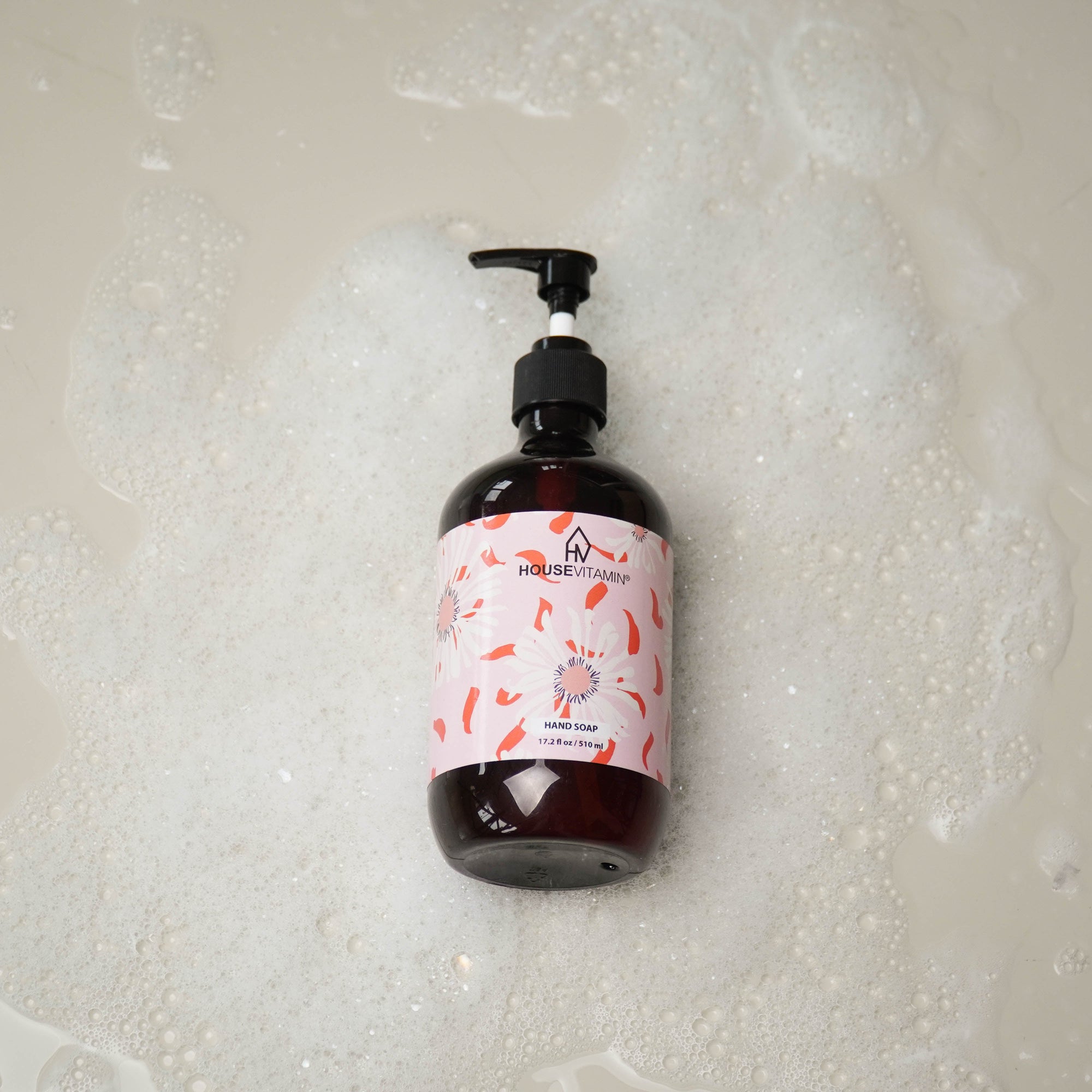 HOUSEVITAMIN HANDZEEP VEGAN PEONY BLUSH 530 ML