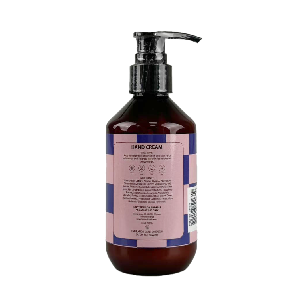 HOUSEVITAMIN HANDCRÈME VEGAN LEMON/BERGAMOT/BASIL 150 ML