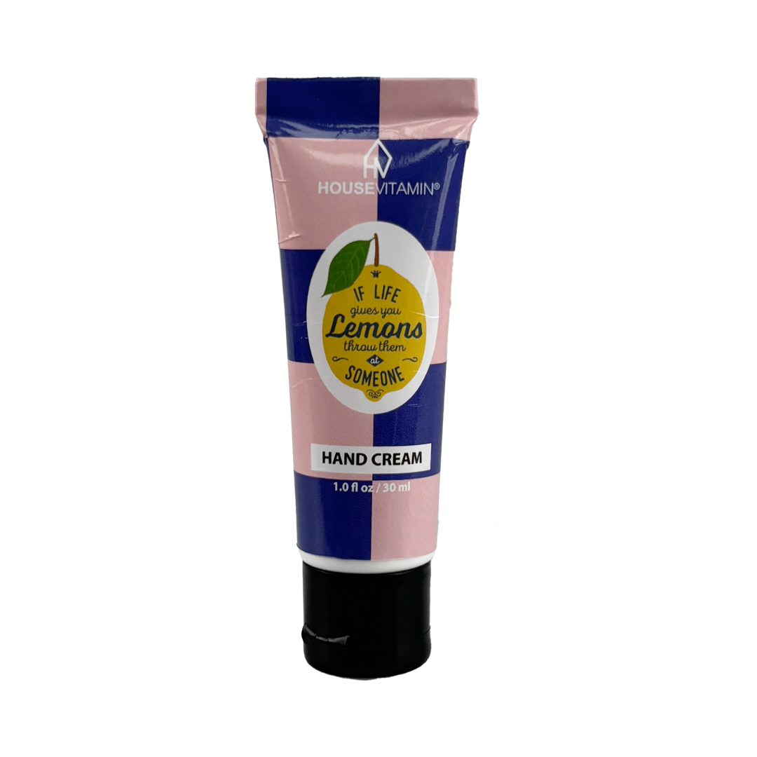 HOUSEVITAMIN HANDCRÈME VEGAN MINI LEMON/BERGAMOT 30 ML