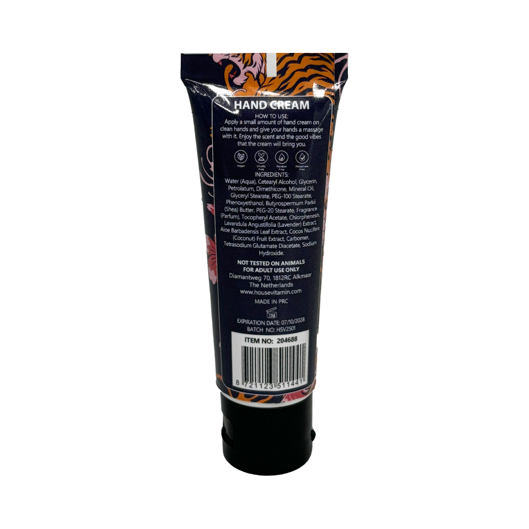 HOUSEVITAMIN HANDCRÈME VEGAN MINI WOOD & SAGE 30 ML