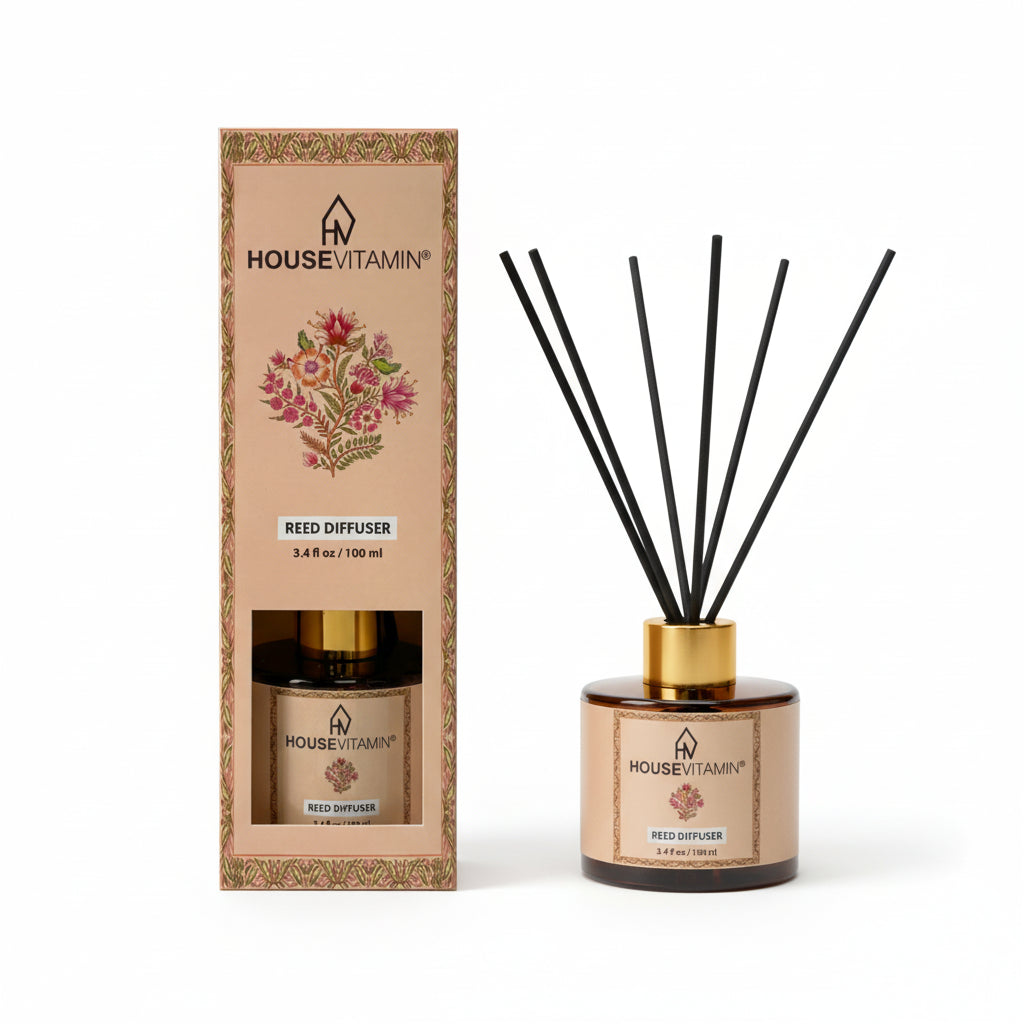 HOUSEVITAMIN GEURDIFFUSER AMBER 100 ML