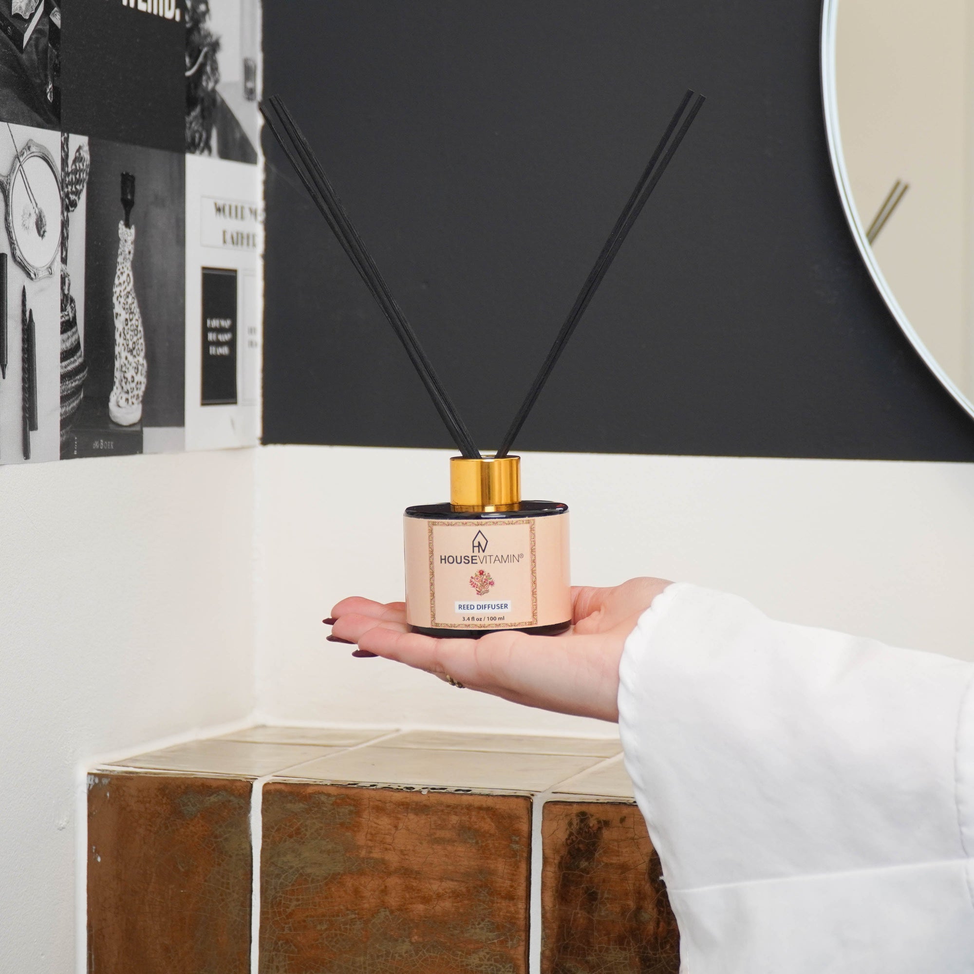 HOUSEVITAMIN GEURDIFFUSER AMBER 100 ML