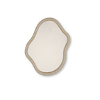 HOUSEVITAMIN ORGANISCHE WANDSPIEGEL MDF/GLAS TAUPE 30 × 40 CM