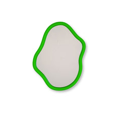 HOUSEVITAMIN ORGANISCHE WANDSPIEGEL MDF/GLAS GROEN 40 × 30 CM