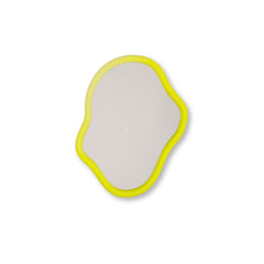 HOUSEVITAMIN ORGANISCHE WANDSPIEGEL MDF/GLAS GEEL 40 × 30 CM