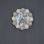 HOUSEVITAMIN FOTOLIJST BUBBLES MDF ZAND/TAUPE 14,5 CM