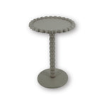HOUSEVITAMIN RONDE BIJZETTAFEL MDF TAUPE Ø38 × 55 CM