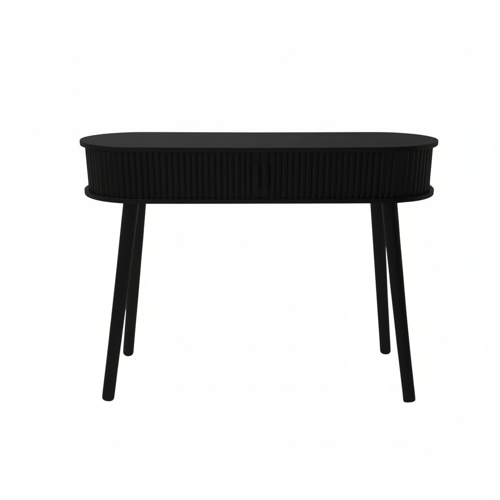 HOUSEVITAMIN DRESSOIR LATTENDEUR MDF ZWART 100 CM