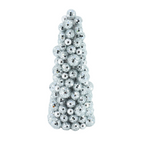 HOUSEVITAMIN DECORATIEVE KERSTBOOM DISCO KUNSTSTOF ZILVER 42 CM