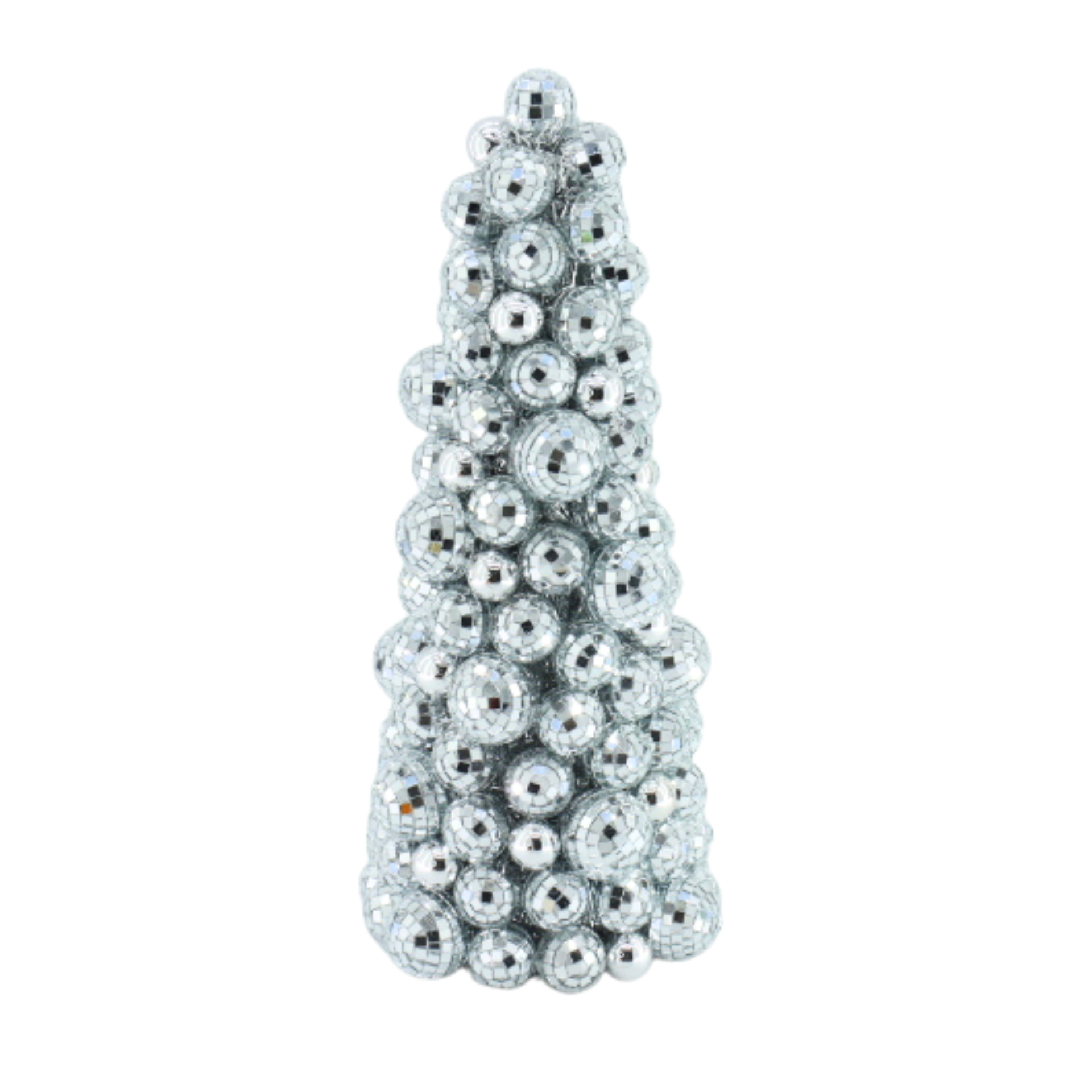 HOUSEVITAMIN DECORATIEVE KERSTBOOM DISCO KUNSTSTOF ZILVER 42 CM