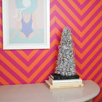 HOUSEVITAMIN DECORATIEVE KERSTBOOM DISCO KUNSTSTOF ZILVER 42 CM