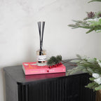 HOUSEVITAMIN REED DIFFUSER GLAS/VEZEL XMAS 100ML APPEL & KANEEL