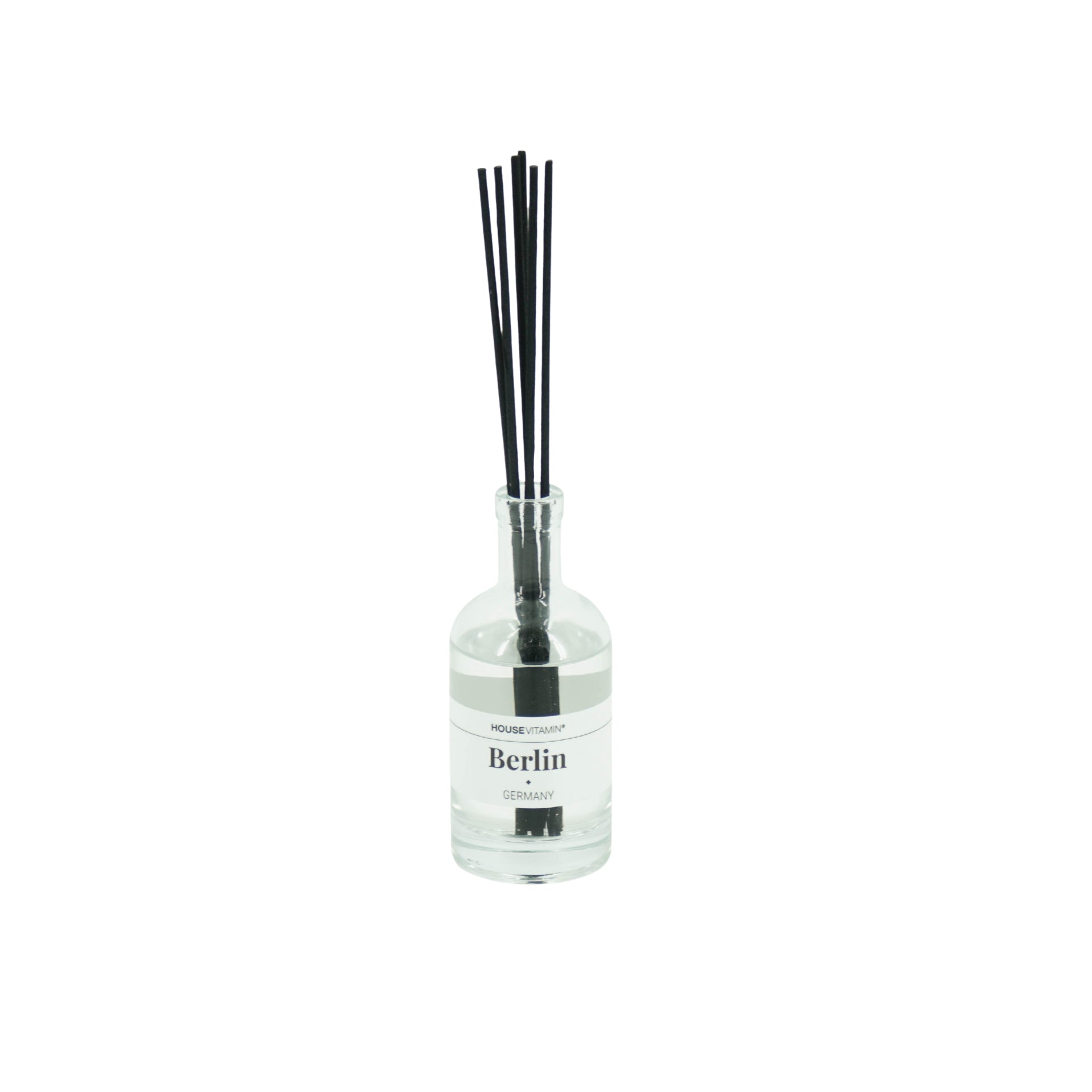 HOUSEVITAMIN REED DIFFUSER GLAS/FIBRE BERLIN BERGAMOT 100ML