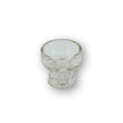 HOUSEVITAMIN KAARSEN- & THEELICHTHOUDER BOW GLAS BRUIN 7,5 CM