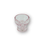 HOUSEVITAMIN KAARSEN- & THEELICHTHOUDER BOW GLAS ROZE 7,5 CM