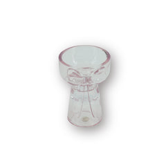 HOUSEVITAMIN KAARSEN- & THEELICHTHOUDER BOW GLAS ROZE 9,5 CM