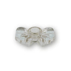 HOUSEVITAMIN KANDELAAR BOW GLAS BRUIN 9,5 CM