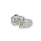 HOUSEVITAMIN KANDELAAR BOW GLAS BRUIN 9,5 CM
