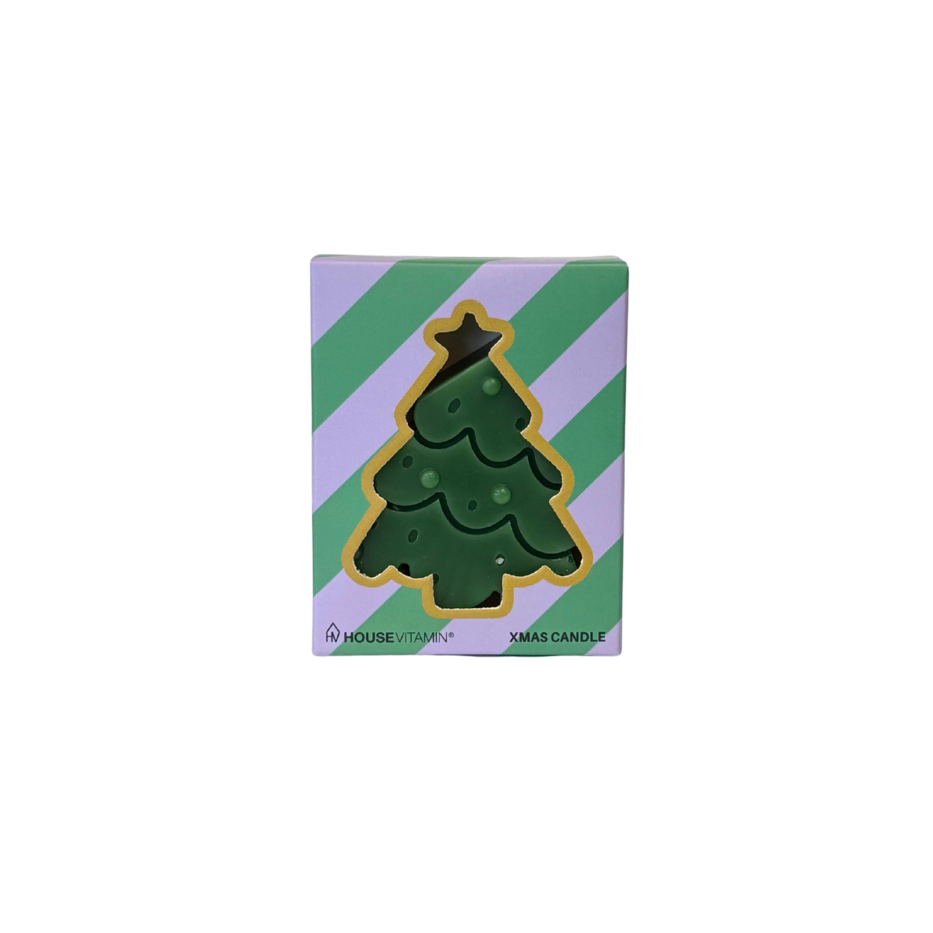HOUSEVITAMIN KERSTBOOMKAARS WAS GROEN 70 GRAM
