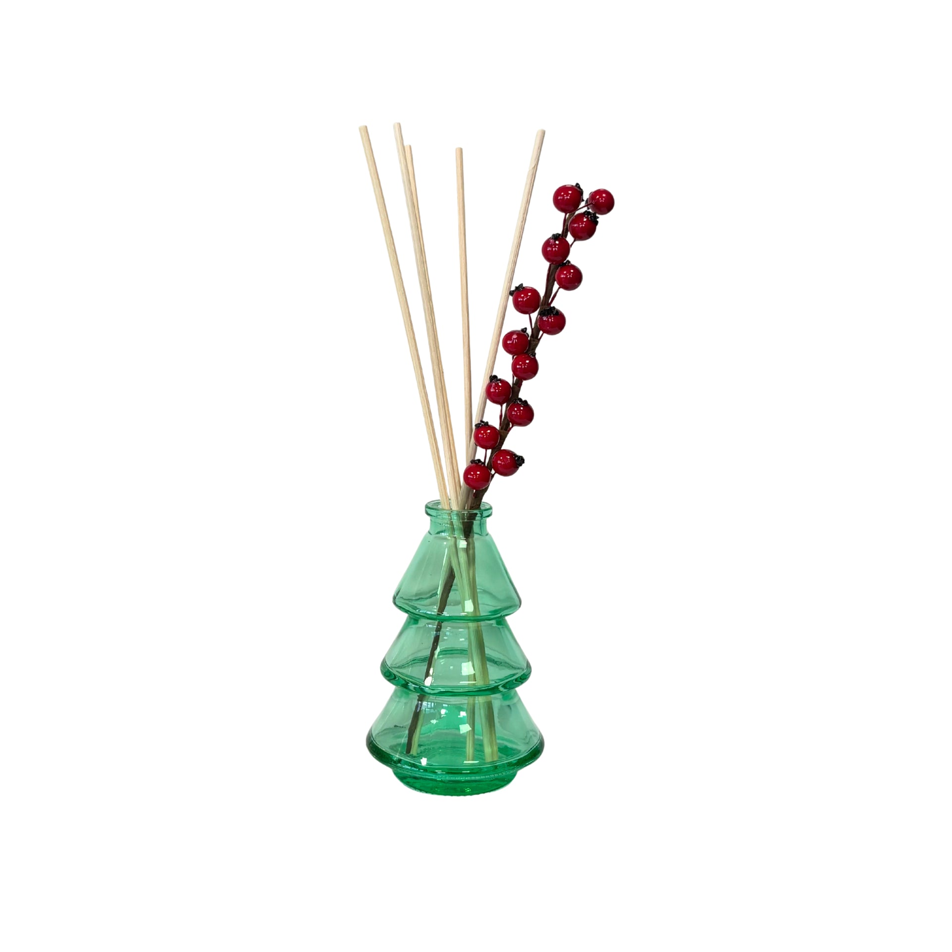 HOUSEVITAMIN REED DIFFUSER XMAS TREE GROEN APPEL & KANEEL 100ML