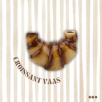 HOUSEVITAMIN VAAS CROISSANT BRUIN 20 CM