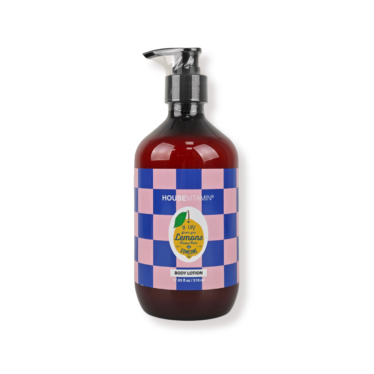 HOUSEVITAMIN VEGAN BODYLOTION LEMON BERGAMOT BASIL 510 ML