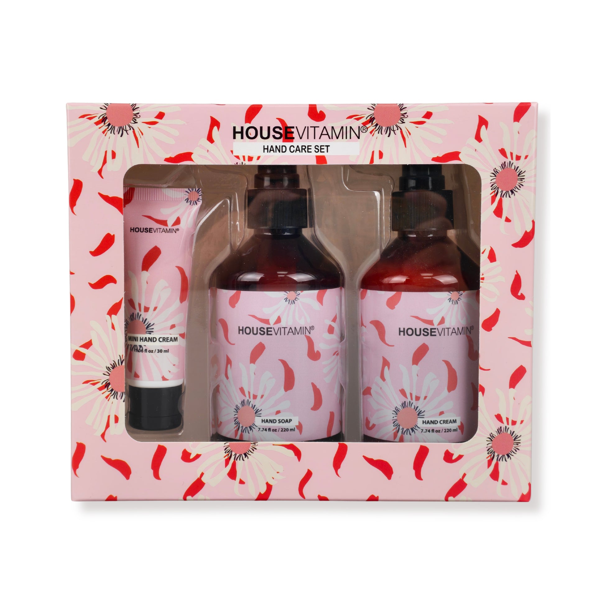 HOUSEVITAMIN HANDVERZORGINGSSET FLOWERS 18,5 CM