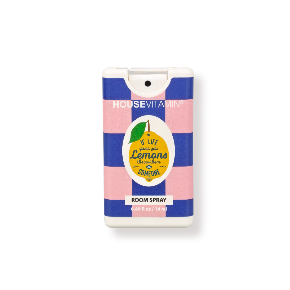 HOUSEVITAMIN ROOMSPRAY TESTER MINI LEMON/BERGAMOT/BASIL 14 ML