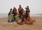 Kerststal Figuren - 9 Stuks - 8 Cm