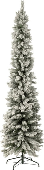   J-LINE KERSTBOOM KUNSTSTOF KLEIN MODEL BESNEEUWD GROEN GROOT