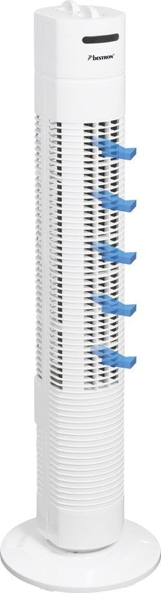  AFT760W TOWER VENTILATOR 78 CM MET TIMER WIT 35 WATT