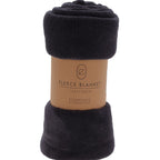 Fleece Deken - 125X150 - Donkergrijs