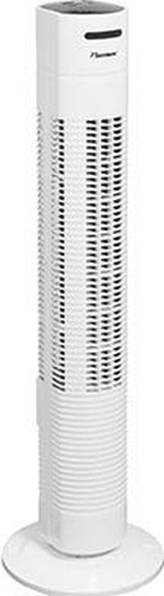 AFT770WRC TOWER VENTILATOR 78 CM MET AFSTANDSBEDIENING EN DIGITALE TIMER WIT 35 WATT