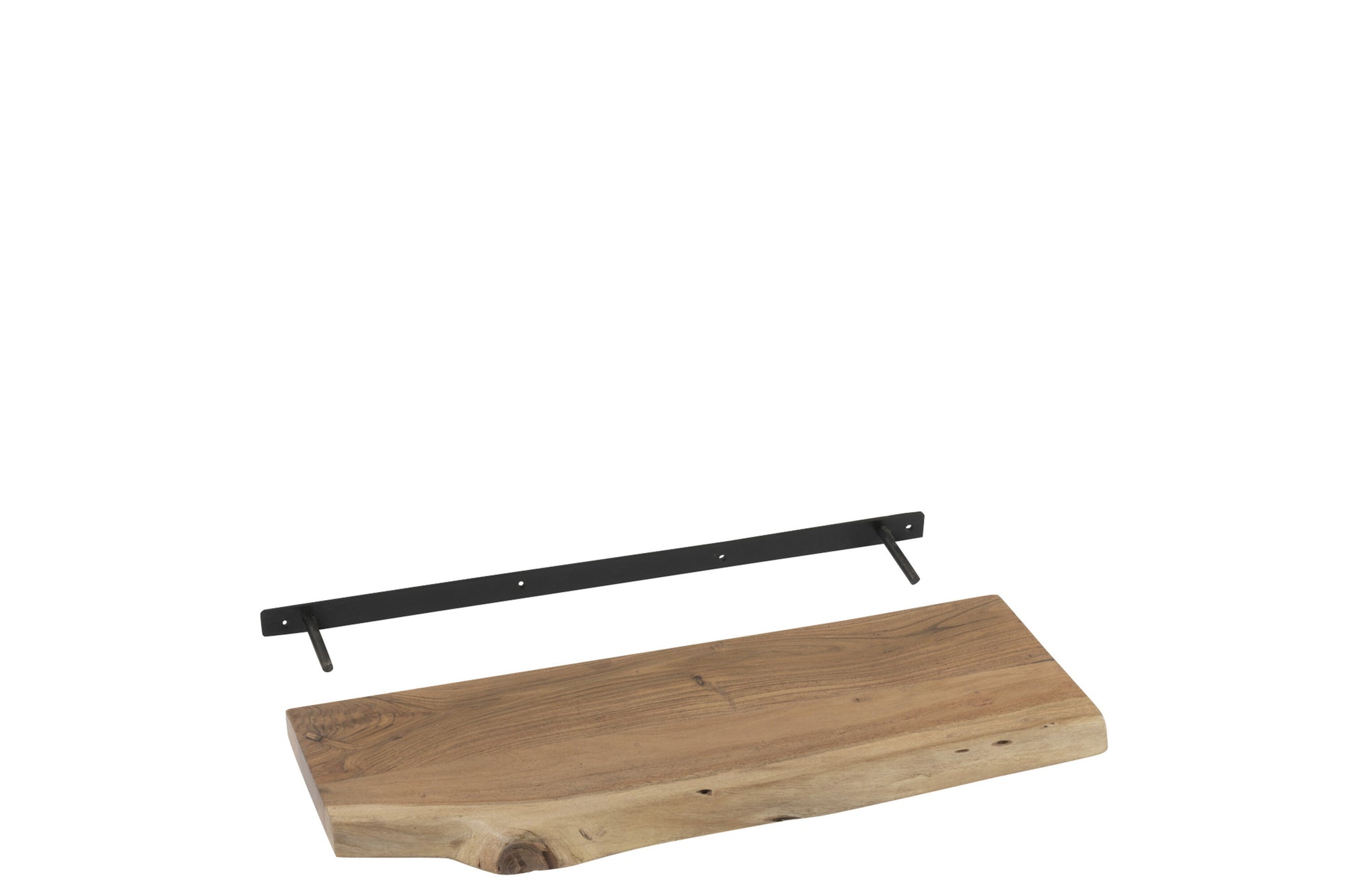 J-LINE WANDPLANK GERARD ACACIAHOUT NATUREL SMALL 70X27 CM - Tuincentrum Lopik