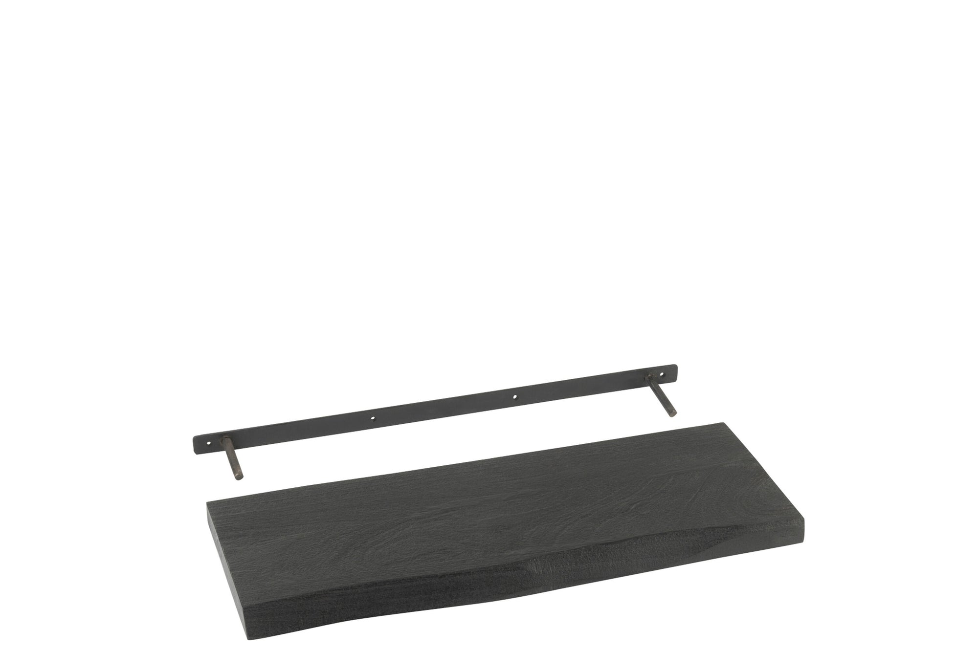 J-LINE WANDPLANK GERARD MANGOHOUT ZWART SMALL 70X27 CM - Tuincentrum Lopik
