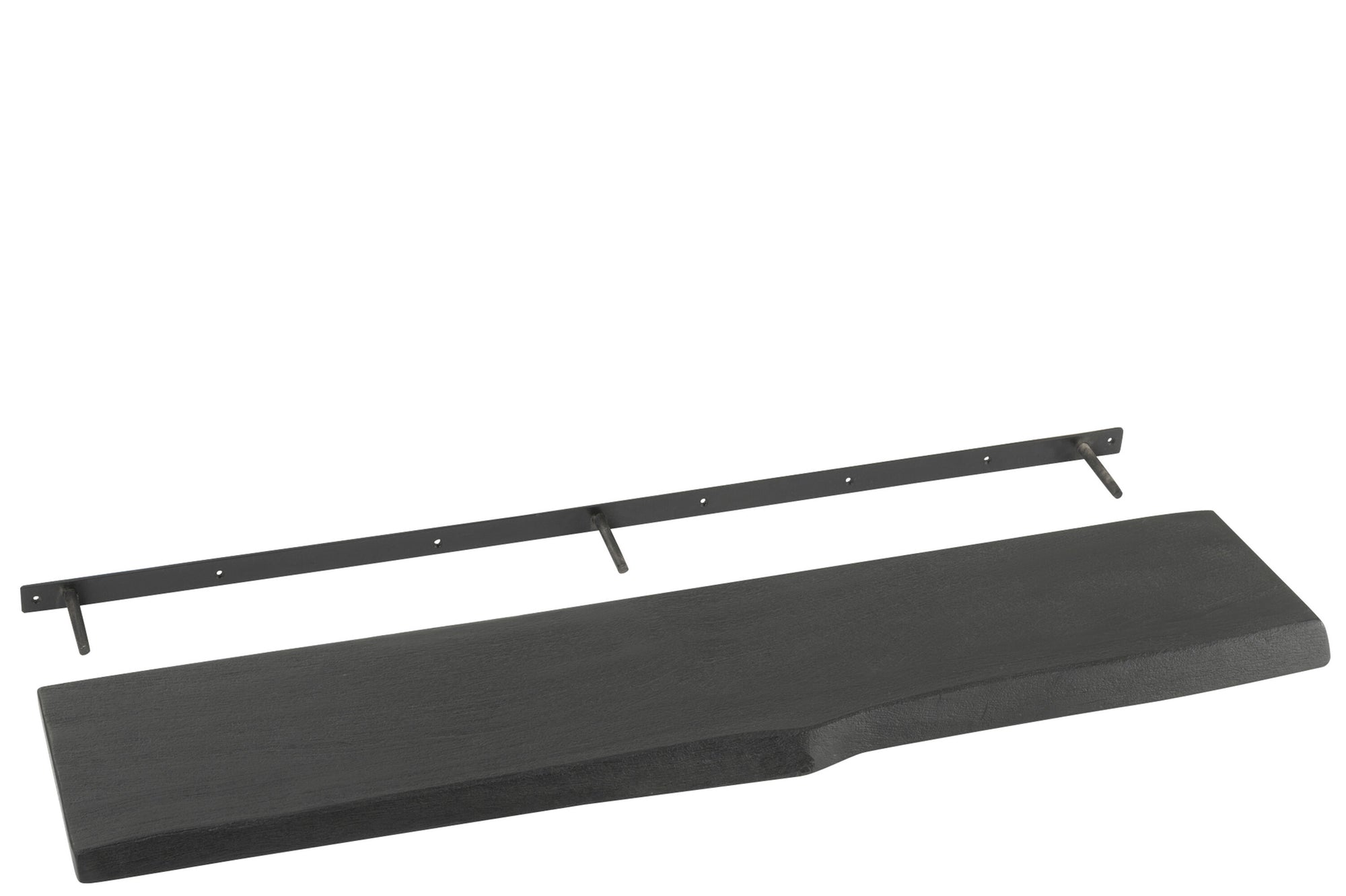 J-LINE WANDPLANK GERARD MANGOHOUT ZWART LARGE 115X27 CM - Tuincentrum Lopik