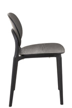 Stoel Basic polyester/fineer zwart - Tuincentrum Lopik
