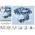 Micro Cluster 400 Led's - 8 Meter - Wit - 8 Functies + Geheugen