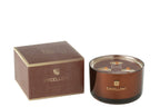 Scented Candle Excellent Siberia Fir Brown Large-40U - Tuincentrum Lopik