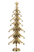J-Line decoratieve kerstboom ijzer goud large 78,5 cm