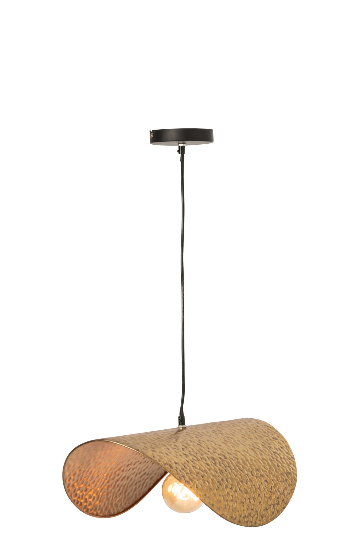 J-LINE HANGLAMP METAAL GOUD KLEIN 51 CM